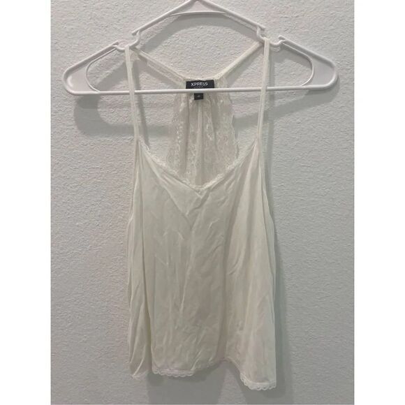 Express White Sleepwear Top Size Xs - Picture 1 of 5